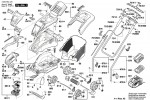 Bosch 3 600 HA4 472 Rotak 37-36 LI Ergo Lawnmower 36 V / GB Spare Parts Rotak37-36LIErgo